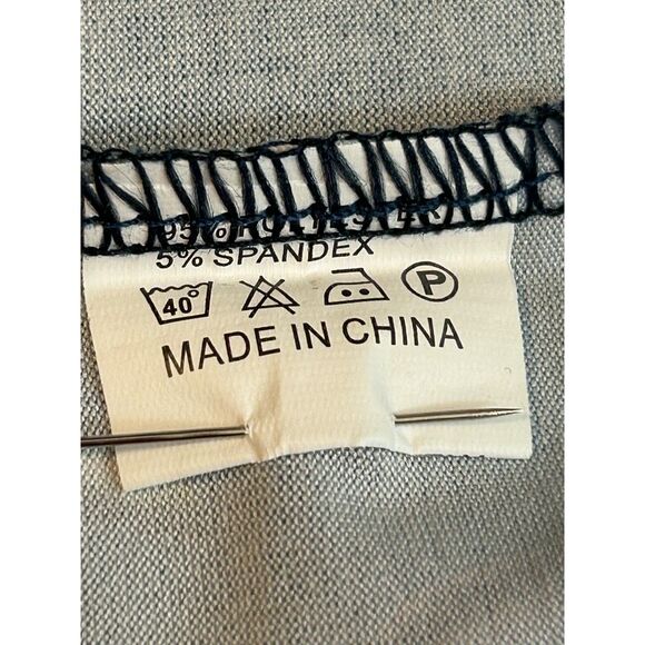 Kuiyige Dress Sz XXL Dark Navy Blue Casual Dressy Poly/Spandex Blend Lg Pockets - Picture 8 of 13